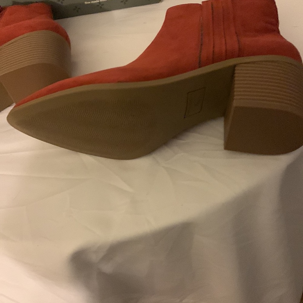 Rust Suede Boot - image 3